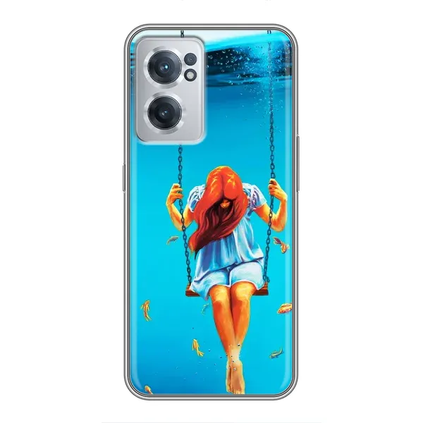 Чехол с рисунком «Девушка на качели» для OnePlus Nord CE 2 Lite 5G Чехол с рисунком «Девушка на качели» для OnePlus Nord CE 2 Lite 5G
