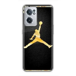 Силиконовый Чехол Nike Air Jordan на ВанПлас Норд СЕ 2 Лайт 5G (Джордан 23)