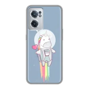 Чохол Unicorn на OnePlus Nord CE 2 Lite 5G (Єдинорог космонавт)