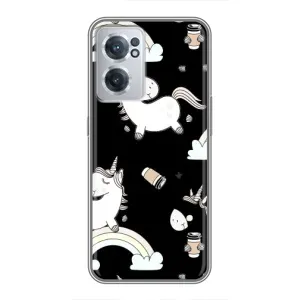 Чохол Unicorn на OnePlus Nord CE 2 Lite 5G (Єдинорог з кавою)