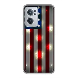 Чехол Флаг USA для OnePlus Nord CE 2 Lite 5G (Флаг США 2)