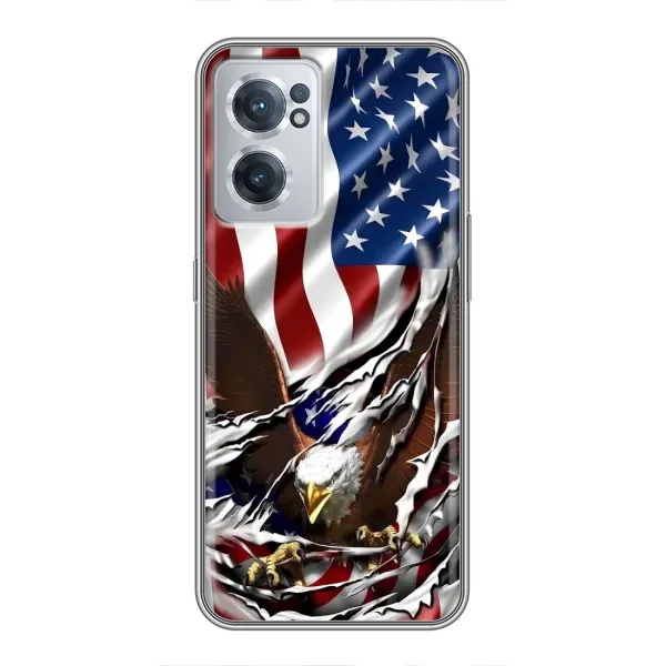 Чехол с рисунком «Флаг USA» для OnePlus Nord CE 2 Lite 5G Чехол с рисунком «Флаг USA» для OnePlus Nord CE 2 Lite 5G