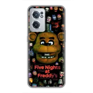 Чехлы Пять ночей с Фредди для ВанПлас Норд СЕ 2 Лайт 5G (Freddy)