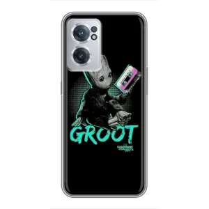 Чехол Супергерои Марвел на ВанПлас Норд СЕ 2 Лайт 5G (Groot)