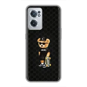 Чехлы Мишка Тедди для ВанПлас Норд СЕ 2 Лайт 5G (GUCCI Teddy)