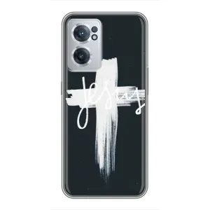 Чехлы для ВанПлас Норд СЕ 2 Лайт 5G (Крест Иисуса) (Jesus)