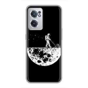 Силиконовый Чехол с принтом "Космонавты" на OnePlus Nord CE 2 Lite 5G (Космонавт)