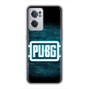 Чехол (TPU) с картинкой "Лого Пабг" на ВанПлас Норд СЕ 2 Лайт 5G (Лого PUBG)