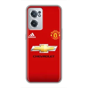 Силиконовые Чехлы принт Футбол на OnePlus Nord CE 2 Lite 5G (Man United)