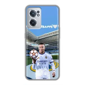 Чехол (TPU) с Футболистом на OnePlus Nord CE 2 Lite 5G (Mbappe Real)