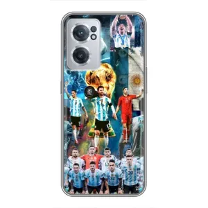 Чехлы Лео Месси Аргентина для OnePlus Nord CE 2 Lite 5G (Месси в сборной)