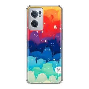 Силиконовый чехол с котиком для OnePlus Nord CE 2 Lite 5G (Mew)