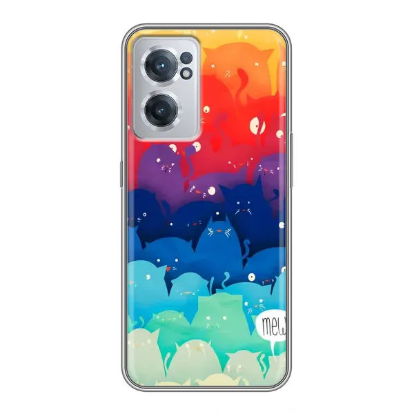 Чехол с рисунком «Mew» для OnePlus Nord CE 2 Lite 5G
