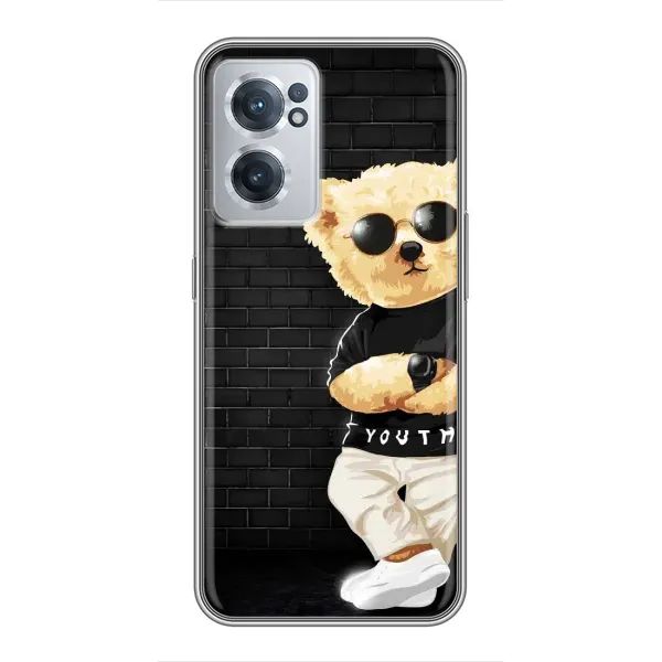 Чехол с рисунком «Мишка в очках» для OnePlus Nord CE 2 Lite 5G Чехол с рисунком «Мишка в очках» для OnePlus Nord CE 2 Lite 5G