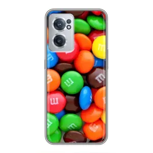Чехол с изображением вкусной еды для OnePlus Nord CE 2 Lite 5G (Разноцветные M&M'S)