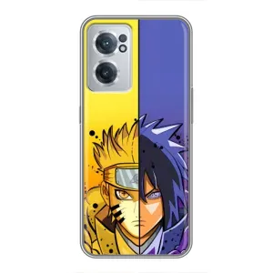Купить Чехлы на телефон с принтом Anime для OnePlus Nord CE 2 Lite 5G (Naruto Vs Sasuke)
