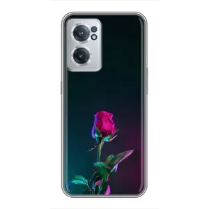 Чохли з принтом Троянд для OnePlus Nord CE 2 Lite 5G (Нічна троянда)