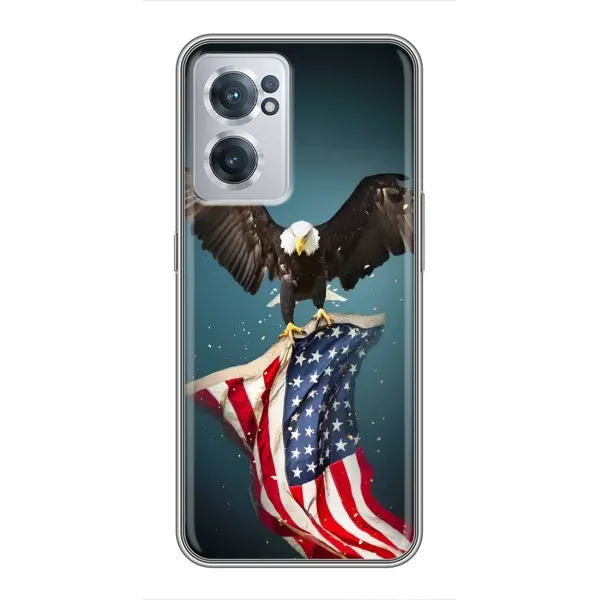 Чехол с рисунком «Орел и флаг» для OnePlus Nord CE 2 Lite 5G Чехол с рисунком «Орел и флаг» для OnePlus Nord CE 2 Lite 5G