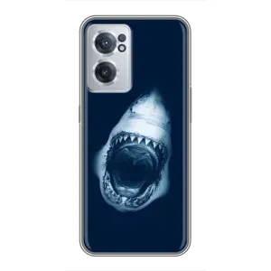 Силиконовый бампер с картинкой животных для OnePlus Nord CE 2 Lite 5G (Пасть Акулы)