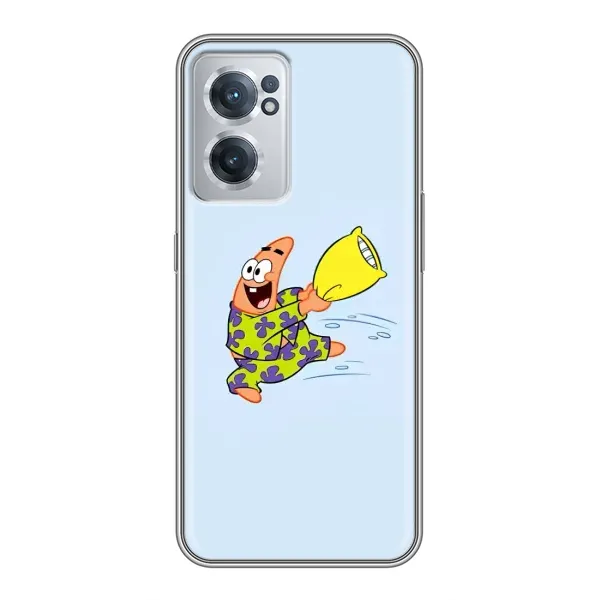 Чехол с рисунком «Патрик с подушкой» для OnePlus Nord CE 2 Lite 5G Чехол с рисунком «Патрик с подушкой» для OnePlus Nord CE 2 Lite 5G