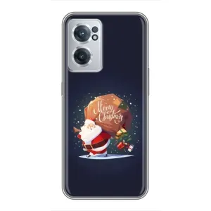 Чехол Санта Клаус для OnePlus Nord CE 2 Lite 5G (Подарки от Санты)