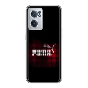 Чехол с Брендами одежды на ВанПлас Норд СЕ 2 Лайт 5G (PUMA стиль)