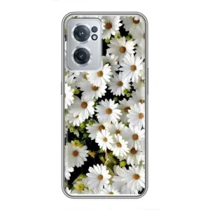 Чохол з ромашками на OnePlus Nord CE 2 Lite 5G (Рамка в ромашках)