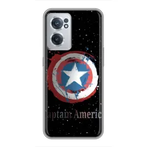 Чехол с Щитом Капитана Америки на OnePlus Nord CE 2 Lite 5G (Щит Капитана)