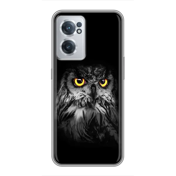 Чехол с рисунком «Сова на чёрном» для OnePlus Nord CE 2 Lite 5G Чехол с рисунком «Сова на чёрном» для OnePlus Nord CE 2 Lite 5G