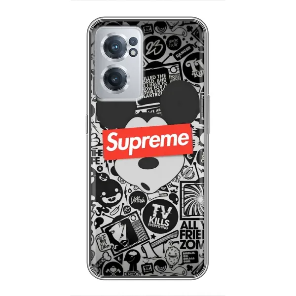 Чехол с рисунком «Supreme Маус» для OnePlus Nord CE 2 Lite 5G Чехол с рисунком «Supreme Маус» для OnePlus Nord CE 2 Lite 5G