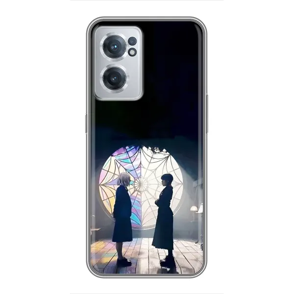 Чехол с рисунком «Уэнсдей и Энди» для OnePlus Nord CE 2 Lite 5G Чехол с рисунком «Уэнсдей и Энди» для OnePlus Nord CE 2 Lite 5G