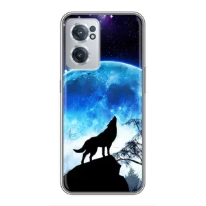 Чехол с Волком на OnePlus Nord CE 2 Lite 5G (Воет на луну)