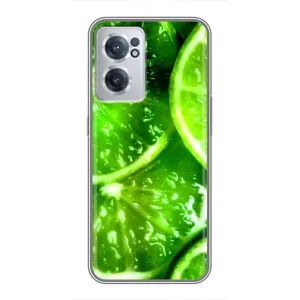 Чехол с изображением вкусной еды для OnePlus Nord CE 2 Lite 5G (Яркий ЛАЙМ)