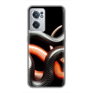 Чехлы с изображением разных животных для OnePlus Nord CE 2 Lite 5G (Змея)