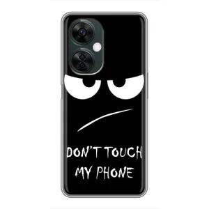 Чехол с прикольным текстом на OnePlus Nord CE 3 Lite (Dont)