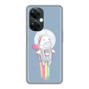 Чехол Unicorn на OnePlus Nord CE 3 Lite (Единорог космонавт)