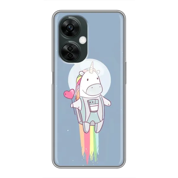 Чехол с рисунком «Единорог космонавт» для OnePlus Nord CE 3 Lite Чехол с рисунком «Единорог космонавт» для OnePlus Nord CE 3 Lite