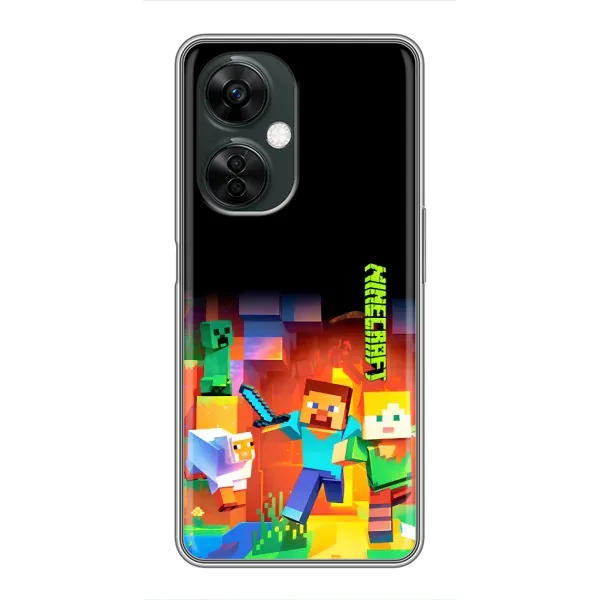 Чехол с рисунком «Герой Майнкрафт» для OnePlus Nord CE 3 Lite Чехол с рисунком «Герой Майнкрафт» для OnePlus Nord CE 3 Lite