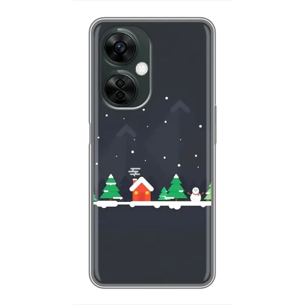 Чехол с рисунком «Город зимний» для OnePlus Nord CE 3 Lite Чехол с рисунком «Город зимний» для OnePlus Nord CE 3 Lite