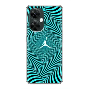 Силиконовый Чехол Nike Air Jordan на ВанПлас Норд СЕ 3 Лайт (Jordan)