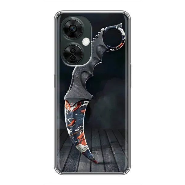 Чохол з малюнком «Кинжал КС ГО» для OnePlus Nord CE 3 Lite Чохол з малюнком «Кинжал КС ГО» для OnePlus Nord CE 3 Lite