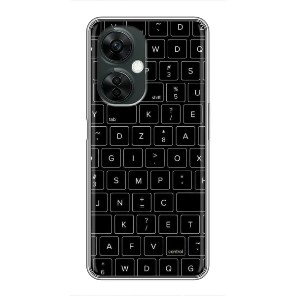 Чехол с рисунком «Клавиатура» для OnePlus Nord CE 3 Lite Чехол с рисунком «Клавиатура» для OnePlus Nord CE 3 Lite