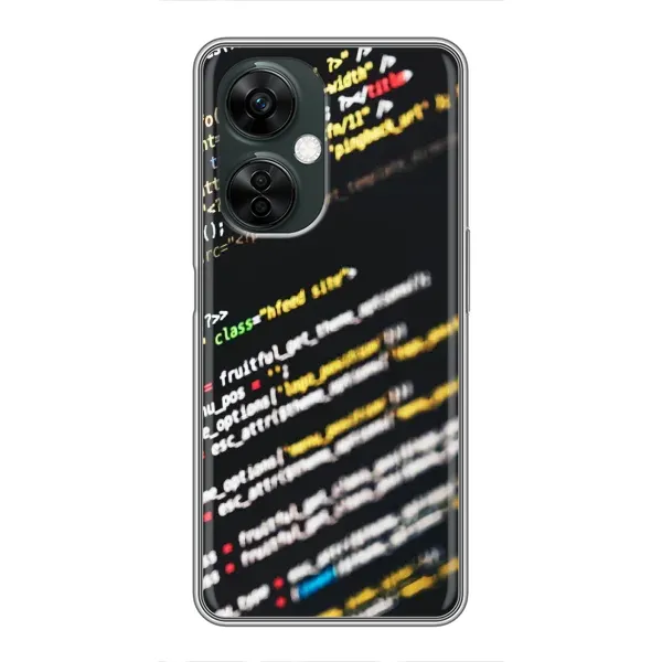 Чехол с рисунком «Код» для OnePlus Nord CE 3 Lite Чехол с рисунком «Код» для OnePlus Nord CE 3 Lite