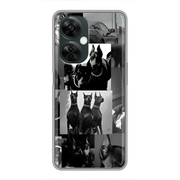 Чехол с рисунком «Коллаж Доберман» для OnePlus Nord CE 3 Lite Чехол с рисунком «Коллаж Доберман» для OnePlus Nord CE 3 Lite