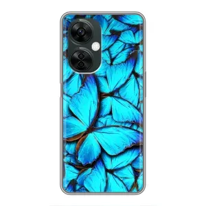 Силиконовый бампер с картинкой животных для OnePlus Nord CE 3 Lite (Крылья бабочек)