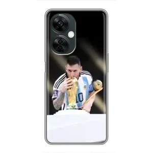 Чехлы Лео Месси Аргентина для OnePlus Nord CE 3 Lite (Кубок Мира)