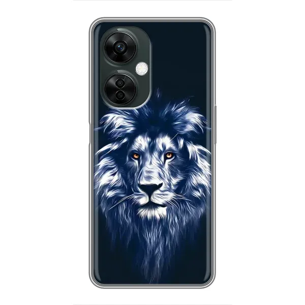 Чехол с рисунком «Лев - синий» для OnePlus Nord CE 3 Lite Чехол с рисунком «Лев - синий» для OnePlus Nord CE 3 Lite