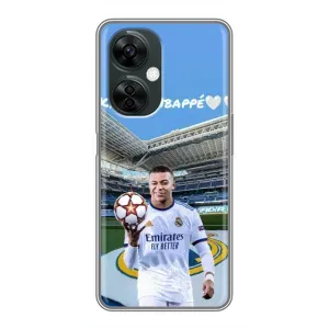 Чохол (TPU) з Футболістом на OnePlus Nord CE 3 Lite (Mbappe Real)