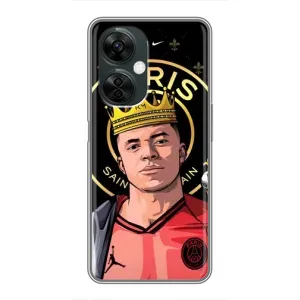 Чохол (TPU) з Футболістом на OnePlus Nord CE 3 Lite (Mbappe King)
