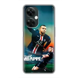 Чохол (TPU) з Футболістом на OnePlus Nord CE 3 Lite (MBAPPE)